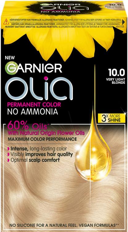 Garnier Olia 10.0 Very Light Blonde kestoväri 174ml