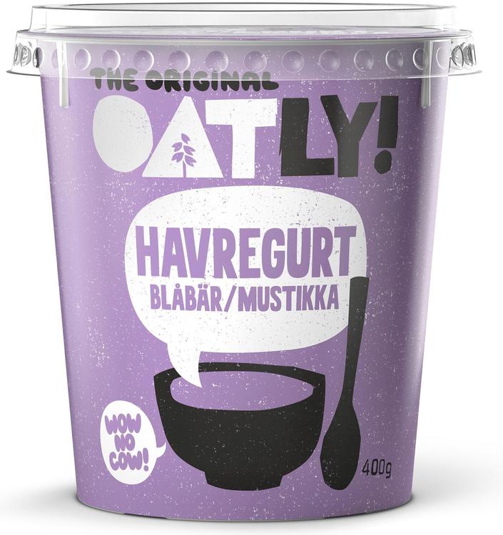 Oatly Havregurt Mustikka 400g