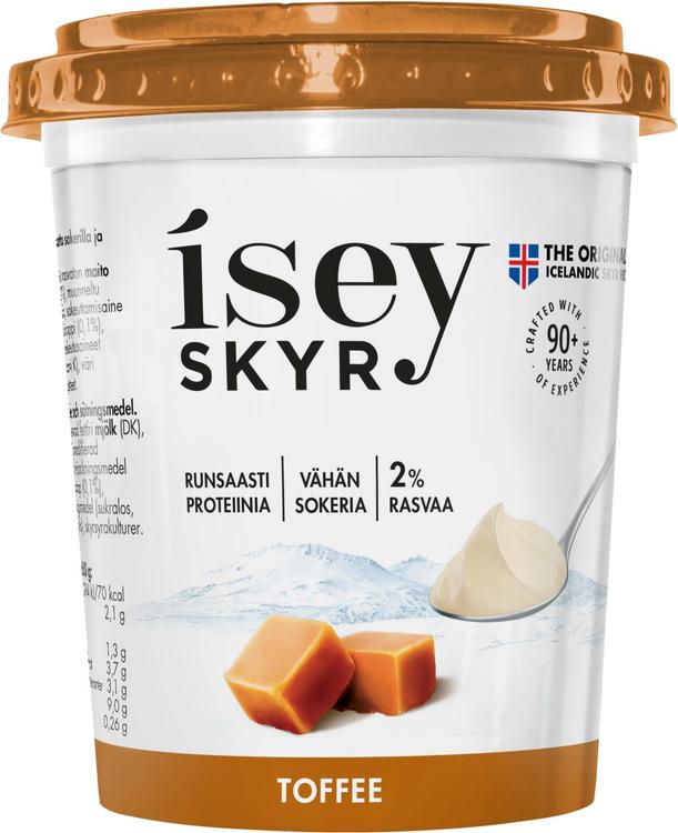 Isey Skyr Toffee maitovalmiste 2% 400g