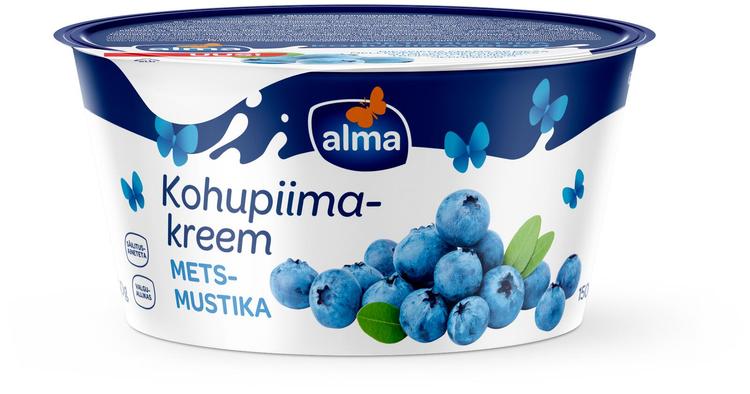 Alma kohupiimakreem metsmustika 150g