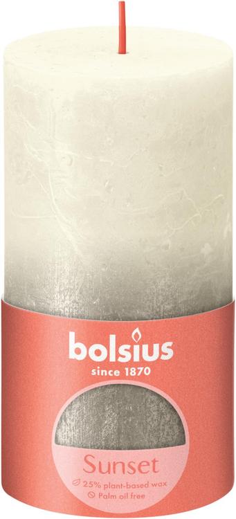 Bolsius RUSTIIKKI PK 130/68 Sunset champagne