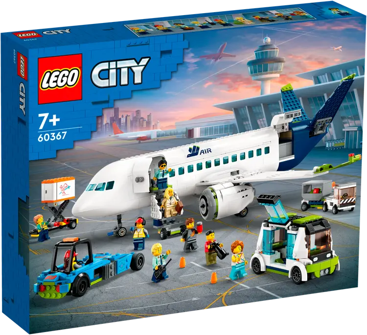 LEGO City Exploration 60367 Matkustajalentokone