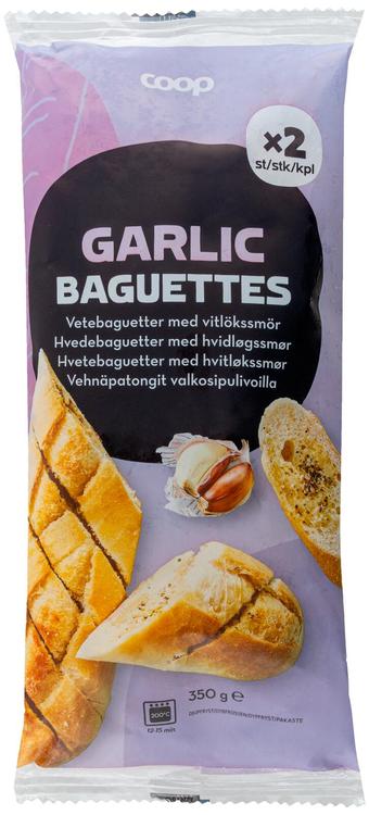 Coop pikk sai küüslauguvõiga 2tk, 350g