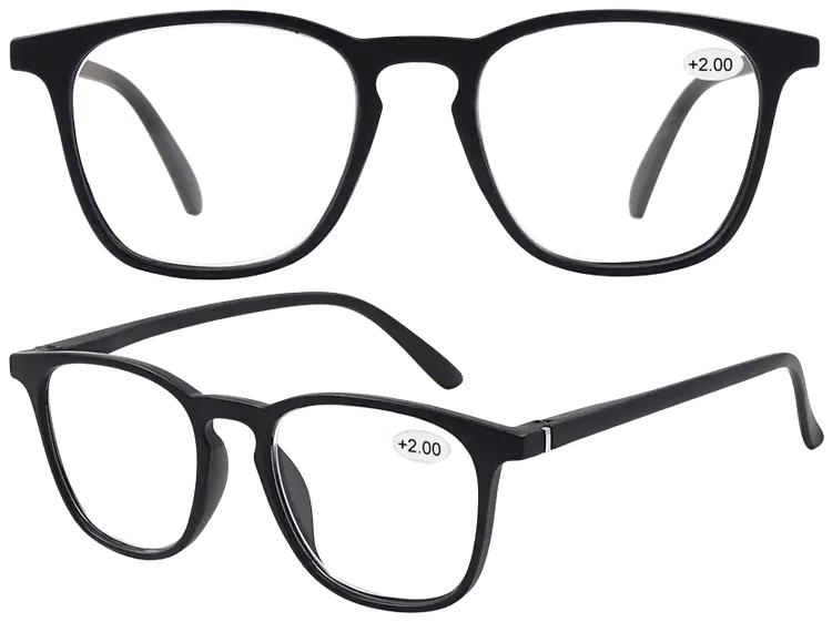 EYEGUARD  Lukulasi U Musta M +2.0