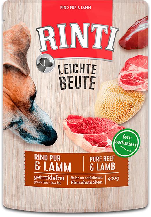 Rinti Pure Nauta & Lammas 400G Pss