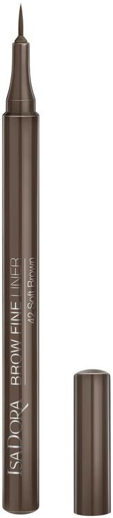 IsaDora Brow Fine Liner 42 Soft Brown kulmakynä 1,1 ml