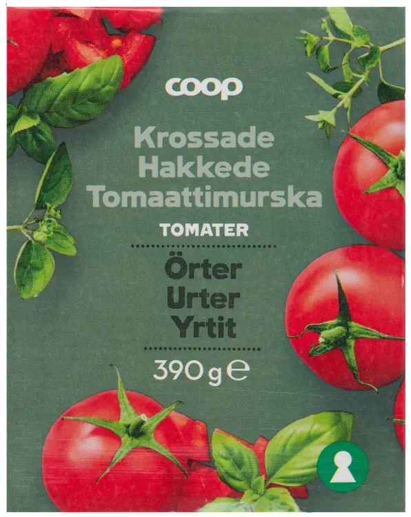 Coop tomaattimurska yrteillä 390 g