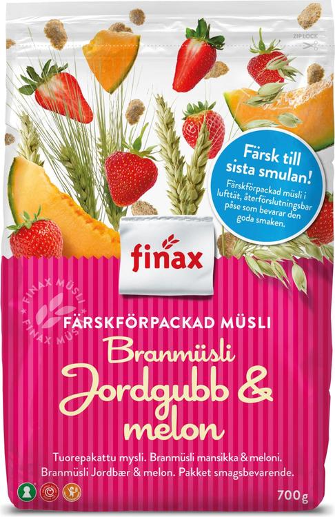 Finax Mysli Mansikka & Meloni 650 g