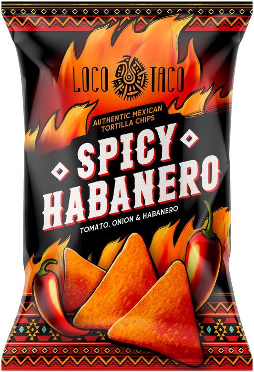 Tortilla chips spicy habanero 150g