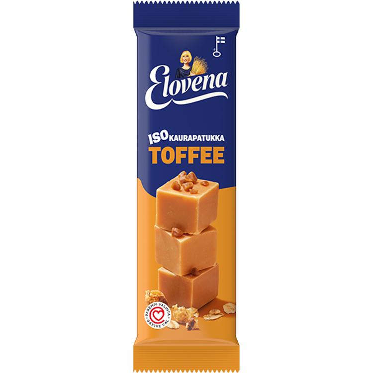 Elovena 48g toffee iso kaurapatukka
