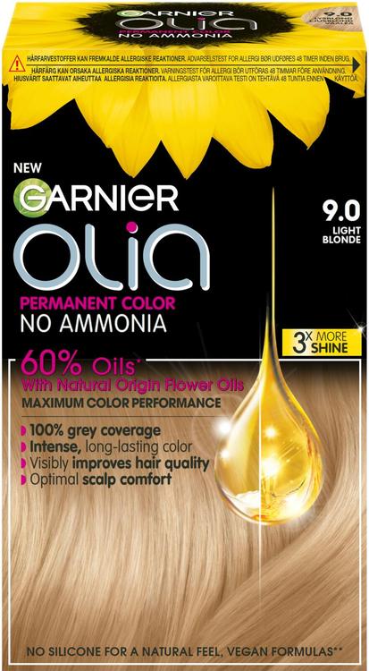 Garnier Olia 9.0 Light Blonde kestoväri 174ml