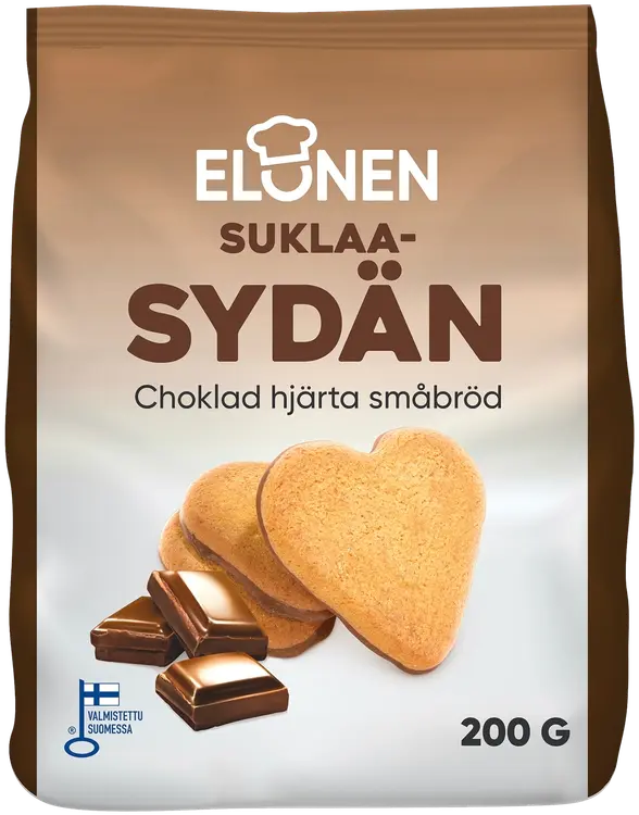 Elonen suklaasydänpikkuleipä 200g
