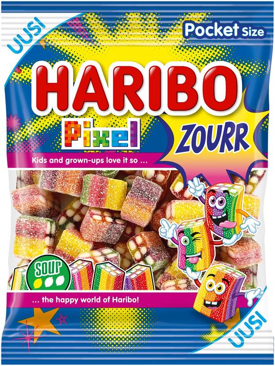 HARIBO Pixel Zourr 80 g karkkipussi