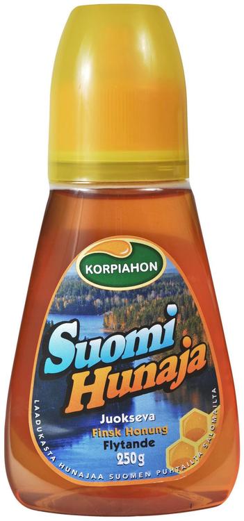 Korpiahon Suomi hunaja 250 g Juokseva