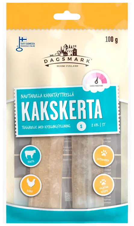 Dagsmark KAKSKERTA nautarulla kanatäytteellä 100 g