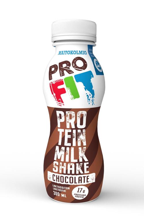Maitokolmio PROFIT laktoositon Chocolate protein milkshake 300ml