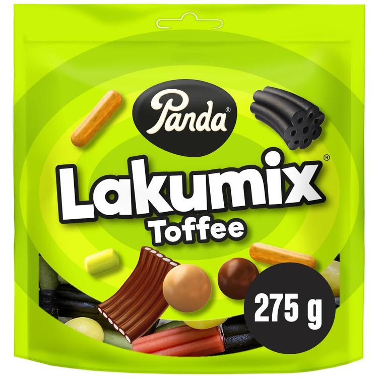 Panda LakuMix toffee lakritsisekoitus 275g