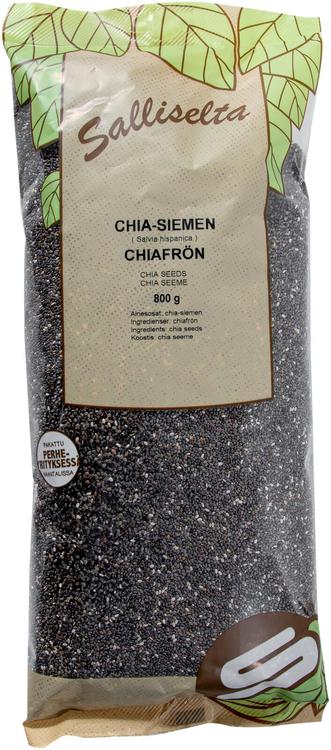 Salliselta Chia-siemen 800g