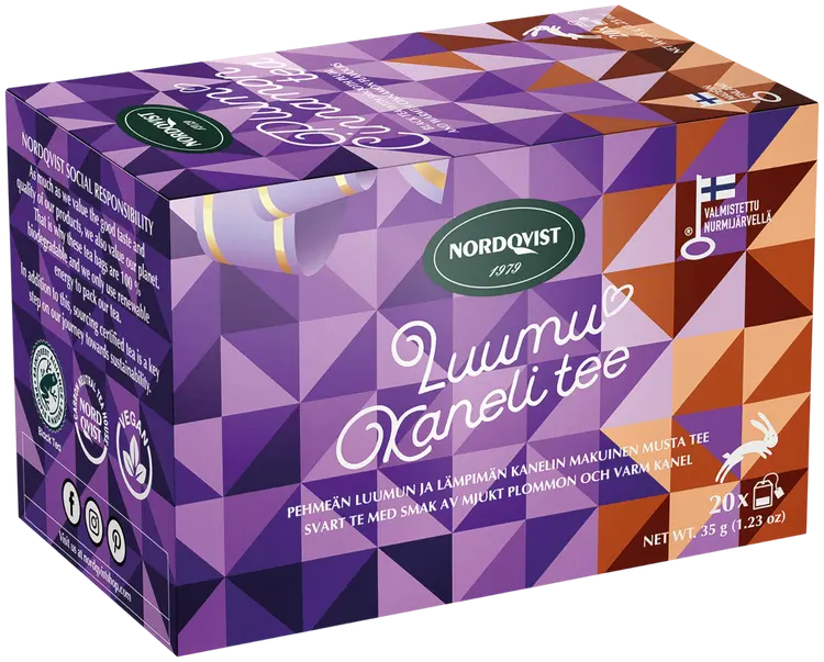 Nordqvist Luumukaneli tee 20 x 1,75 g RFA