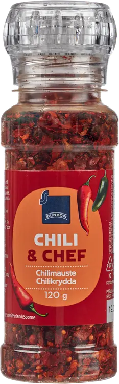 Rainbow 120g Chili & Chef chilimauste