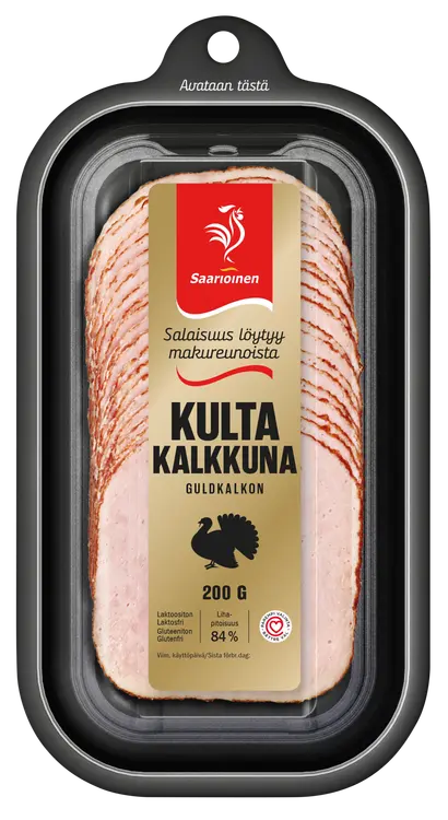 Saarioinen Kultakalkkuna limiviipale, kokolihavalmiste 200g