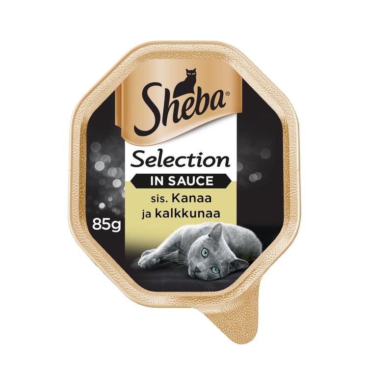 Sheba Selection with Chicken & Turkey in sauce 85g