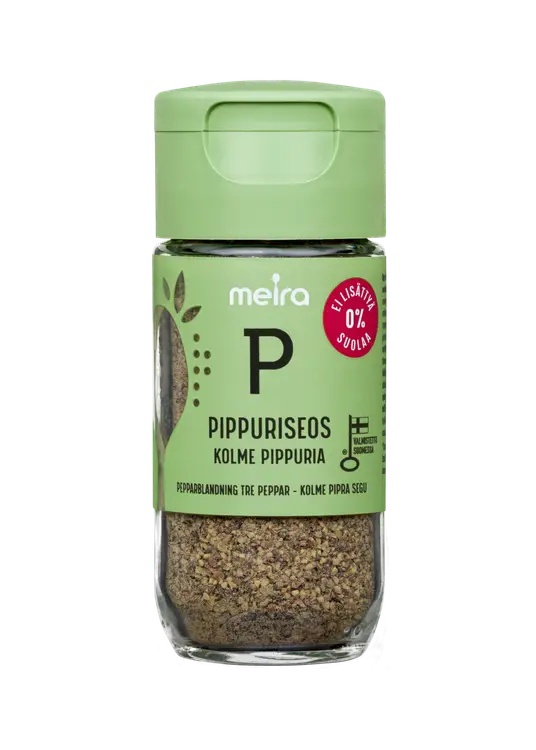Meira Pippuriseos kolme pippuria ei lisättyä suolaa 40g