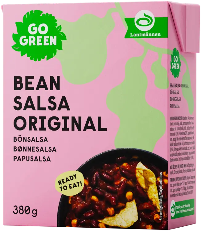GoGreen Bean Salsa Original 380 g