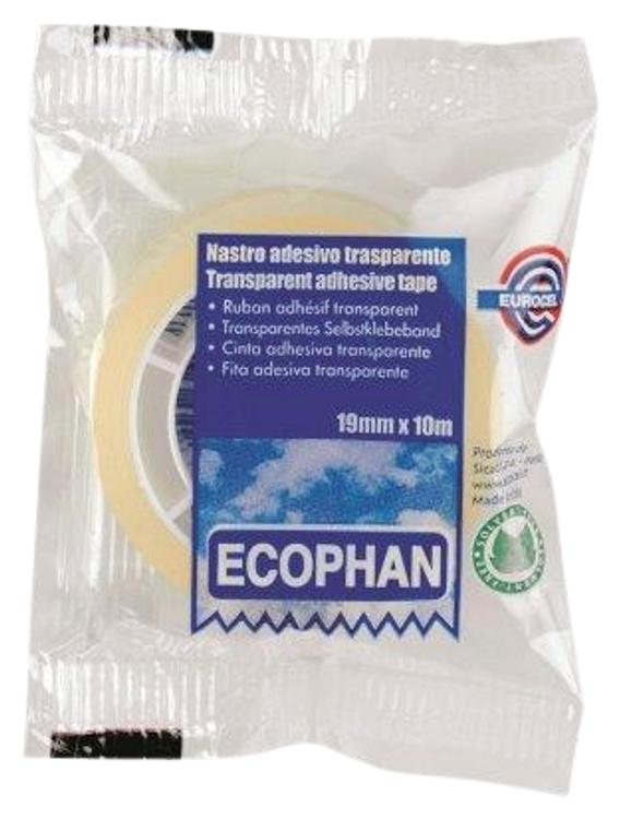 Läbipaistev teip euro ecophan19mm*10m, 2