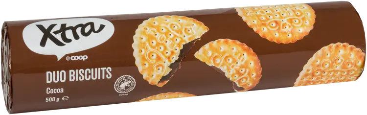 Xtra täytekeksi kaakao 500 g