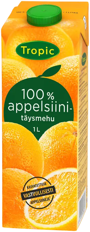 Tropic Appelsiinitäysmehu 1 L