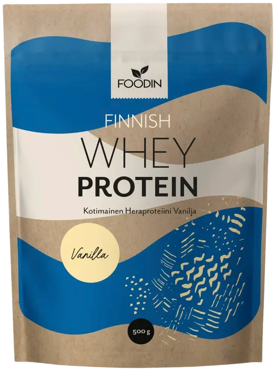 Foodin Kotimainen heraproteiini vanilja 500g
