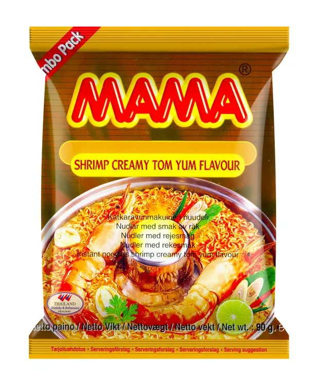 Mama Itämainen Katkaravunmakuinen nuudeli creamy tom yum 90g