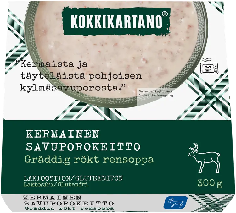 Kokkikartano Kermainen Savuporokeitto 300g