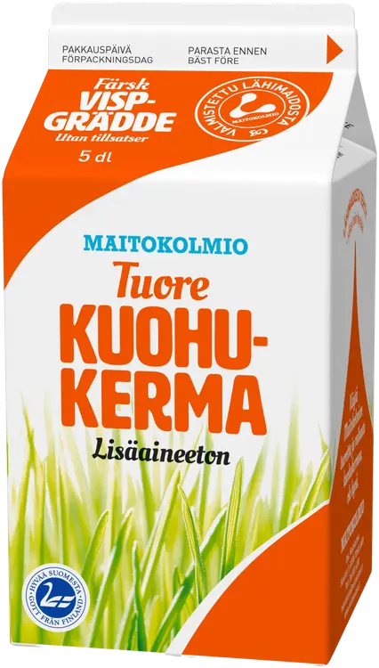 Maitokolmio kuohukerma 5dl