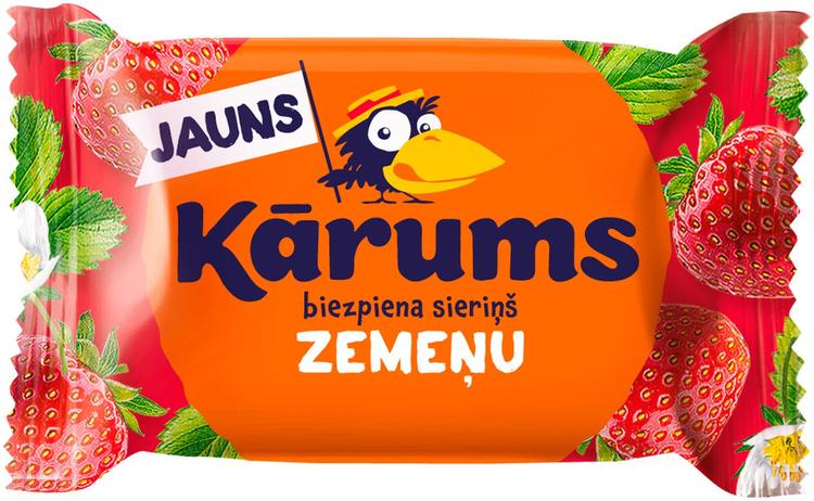Karums maasikakohuke maasikamaitselises glasuuris 45g