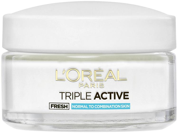 L'Oréal Paris Triple Active kosteuttava päivävoide normaalille ja sekaiholle 50ml