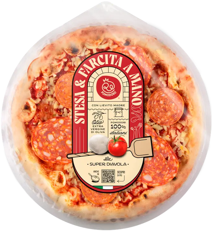 Re Pomodoro Pizza Super Diavola salamipizza 370g
