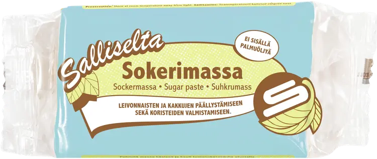 Salliselta Sokerimassa vaaleansininen 250g