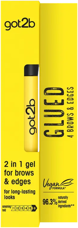 got2b Glued 4 Brows & Edges muotoilugeeli 16ml