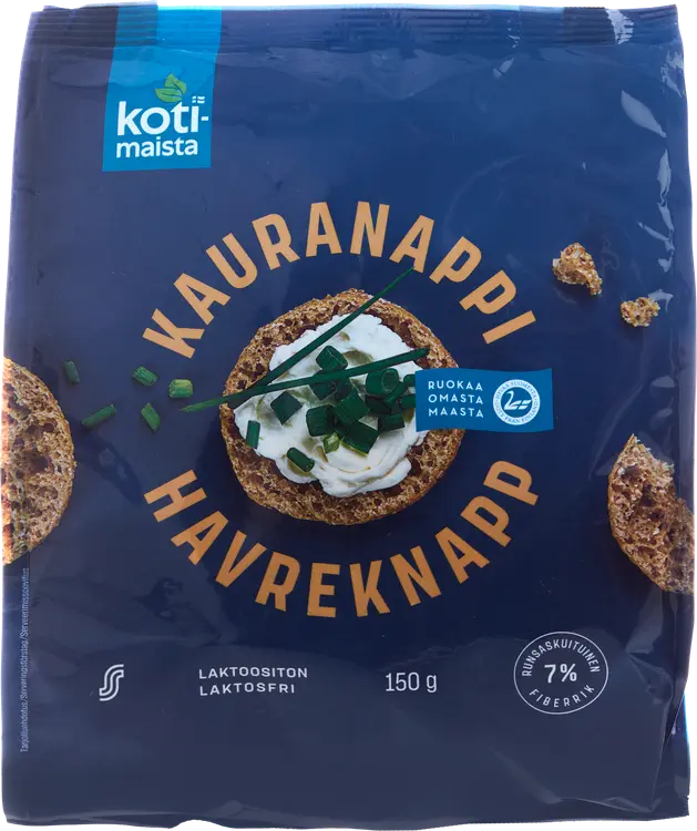 Kotimaista kauranappi 150 g