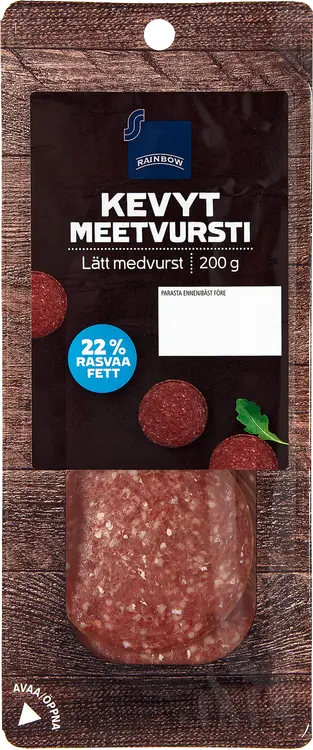 Rainbow Kevyt meetvursti 200g