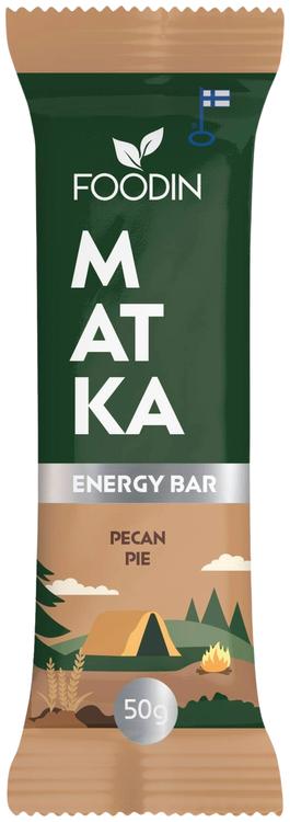 Foodin MATKA Energy Bar, Pecan Pie, 50 g