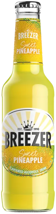 Breezer Pineapple juomasekoitus 4 % lasipullo 0,275 L