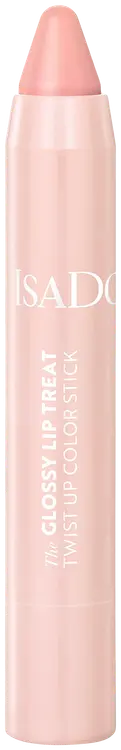 Isadora The Glossy Lip Treat Twist Up Color Stick huulipunakynä 00 Clear Nude 3,3 g