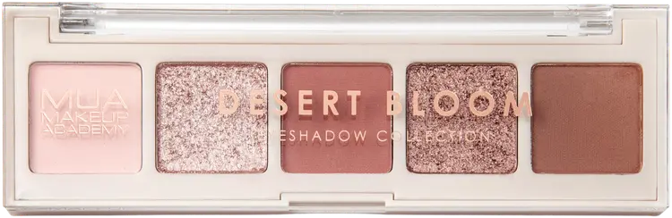 MUA Make Up Academy Eyeshadow Palette 5 shades 3,2 g Desert Bloom luomiväripaletti