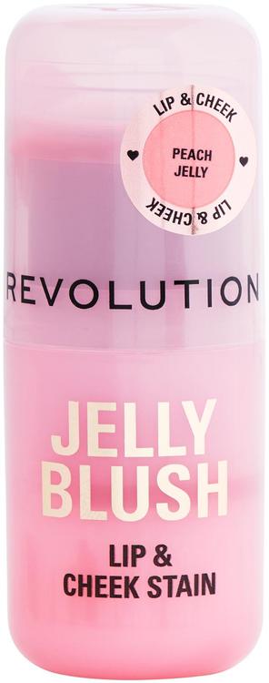 Revolution Jelly meikkipuikko poskille ja huulille 0,03g Stain Peach Orange