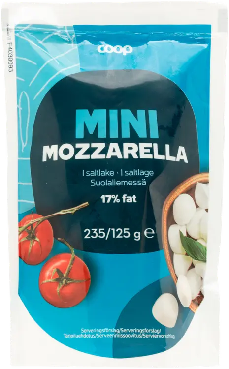 Coop mozzarella mini 235/125 g