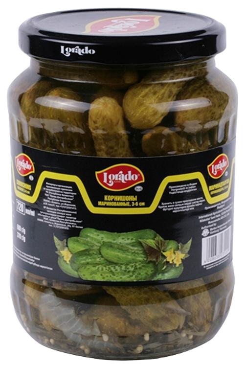 Kornišonid marineeritud 680/370 g