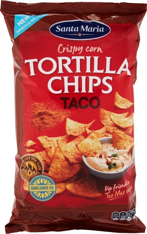 Santa Maria 185g Tortilla Chips Taco